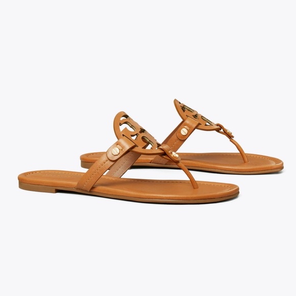 Tory Burch Miller Sandal in Vintage Vachetta - Picture 5 of 5
